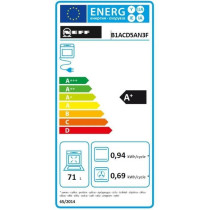 Four ecoclean - NEFF N30 - B1ACD5AN3F - Noir - 7 modes de cuisson - 59