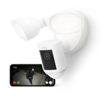 Caméra de Surveillance - RING - Spotlight Pro Câblée - Blanc - UE