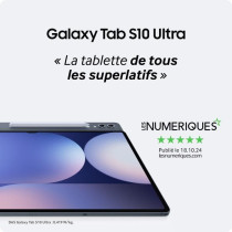 SAMSUNG Galaxy Tab S10 Ultra 14,6 Wifi 256 Go Argent