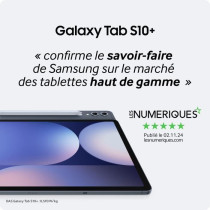 SAMSUNG Galaxy Tab S10+ 12,4 Wifi 256 Go Gris