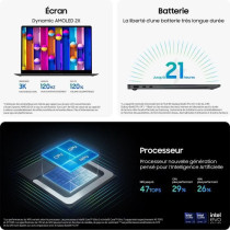 PC portable - SAMSUNG - Galaxy Book5 Pro - 14 - Intel Core Ultra 7 - 1