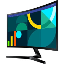 Écran PC - SAMSUNG - S24D366GAU - 24 FHD 1800R - Dalle VA - 100Hz - 4