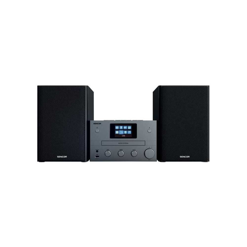 Micro-chaîne hi-fi - SENCOR - SMC 5700WDB - 100 W - Noir