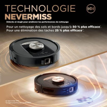 Aspirateur Robot et Laveur Shark RV2800ZEEU PowerDetect NeverTouch Pro