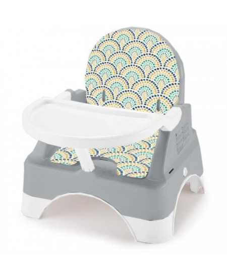 THERMOBABY EDGAR Rehausseur&marche pied Gris Charme