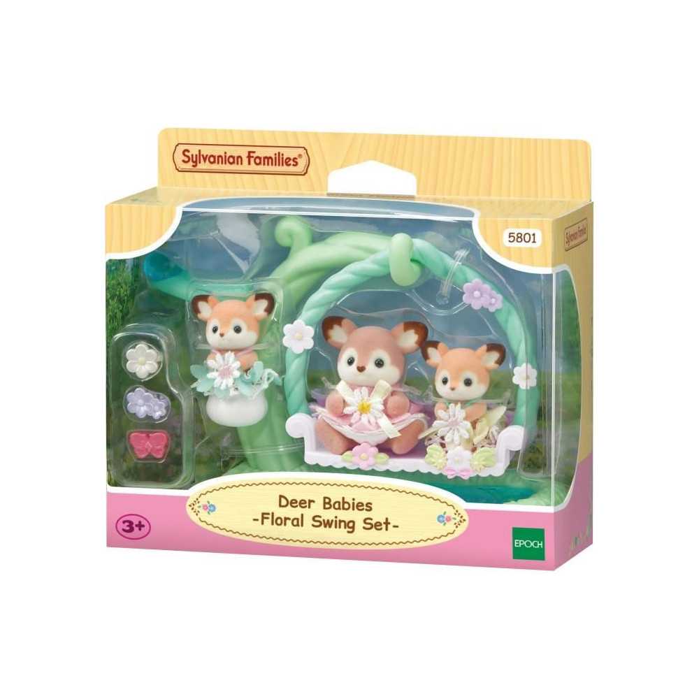 Les bébés Biche et balancelle - SYLVANIAN FAMILIES - 5801