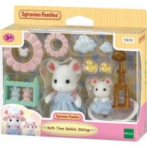 Le bain des freres Souris Marshmallow - SYLVANIAN FAMILIES - 5805