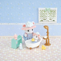 Le bain des freres Souris Marshmallow - SYLVANIAN FAMILIES - 5805