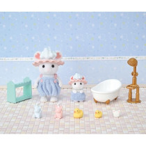 Le bain des freres Souris Marshmallow - SYLVANIAN FAMILIES - 5805