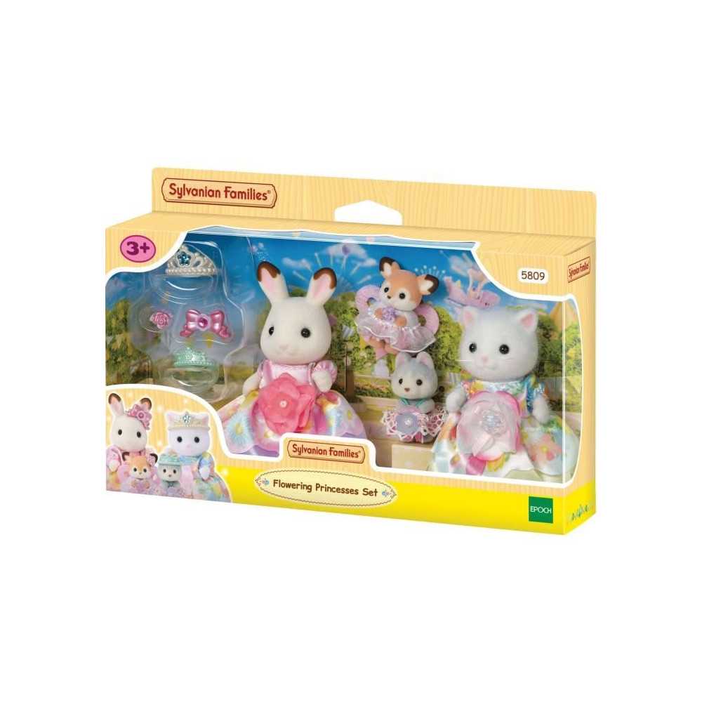 Les princesses en robes a fleurs - SYLVANIAN FAMILIES - 5809