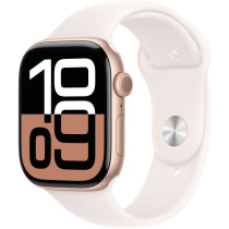 Apple Watch Series 10 GPS + Cellular - 46mm - Rose Gold Aluminum Case