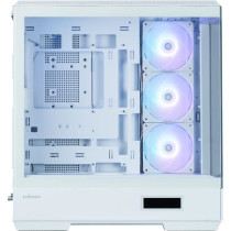 Boîtier PC - ZALMAN - P50 DS - Moyen tour - ATX - Blanc - 4 ventilate