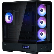 Boîtier PC - ZALMAN - P50 DS - Moyen tour - ATX - Noir - Verre tremp