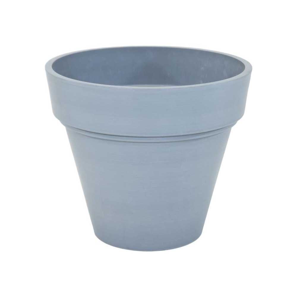 Pot - MEGA COLLECTIONS - Ecostone Planter - Ø 35 cm - H 30 cm - Gray