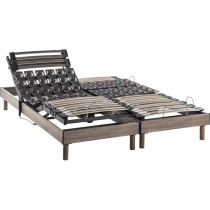 Ensemble relaxation électrique PHYSIOMAX - matelas + sommiers 2x90x20