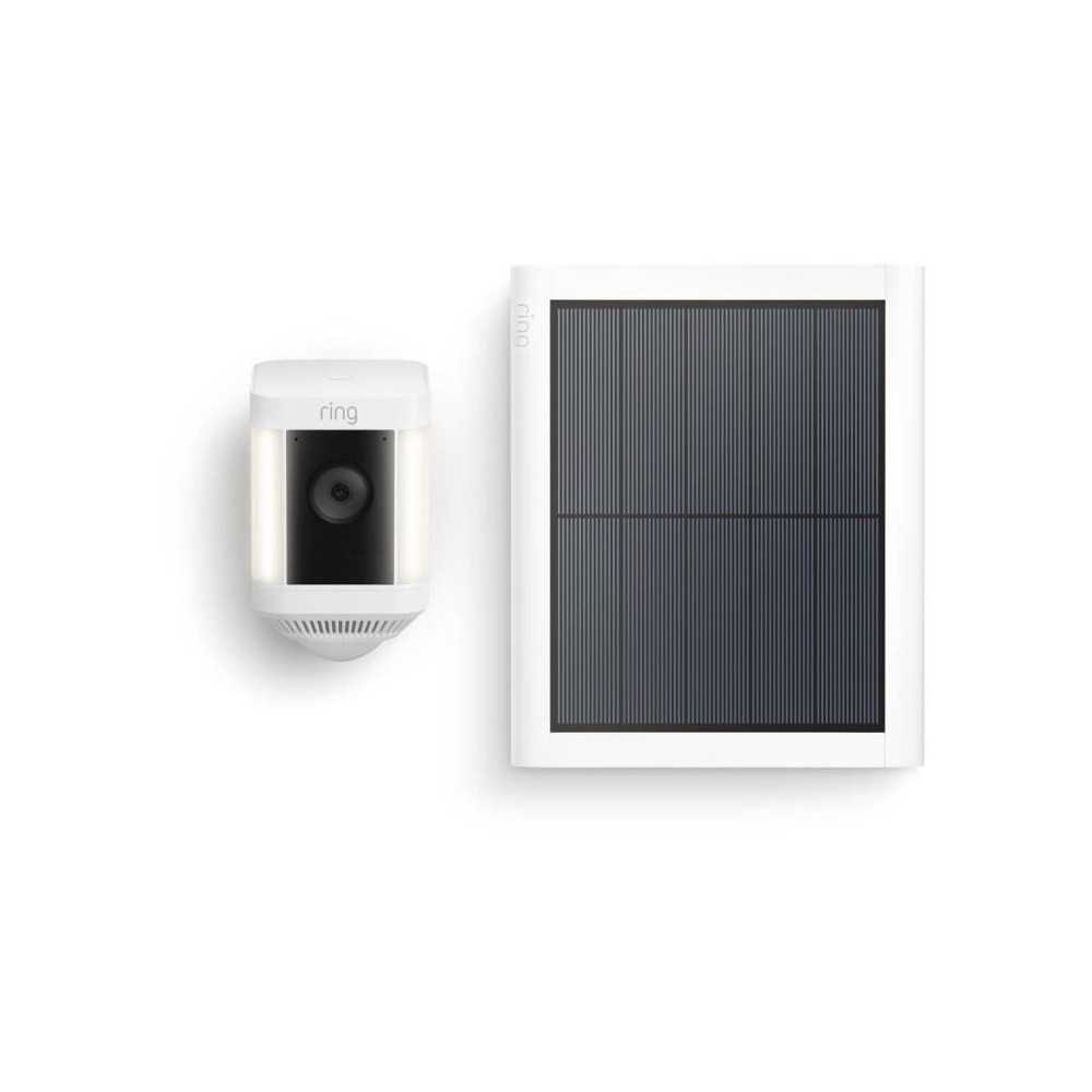 Caméra de Surveillance - RING - Spotlight Plus Batterie - Blanc - UE