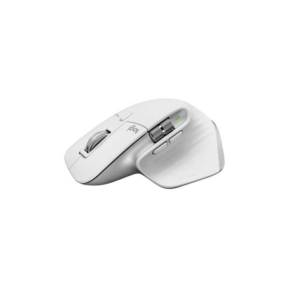 Logitech - Ergonomic wireless mouse - MX Master 3S for Mac - Pale gray