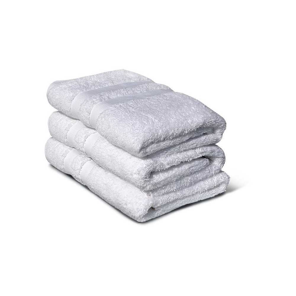 Set of 3 towels - LOVELY HOME - 3 Towels 50 x 100 cm - White