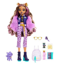 Monster High-Clawdeen Wolf-Doll with Crescent Dog and Accessories HRP6