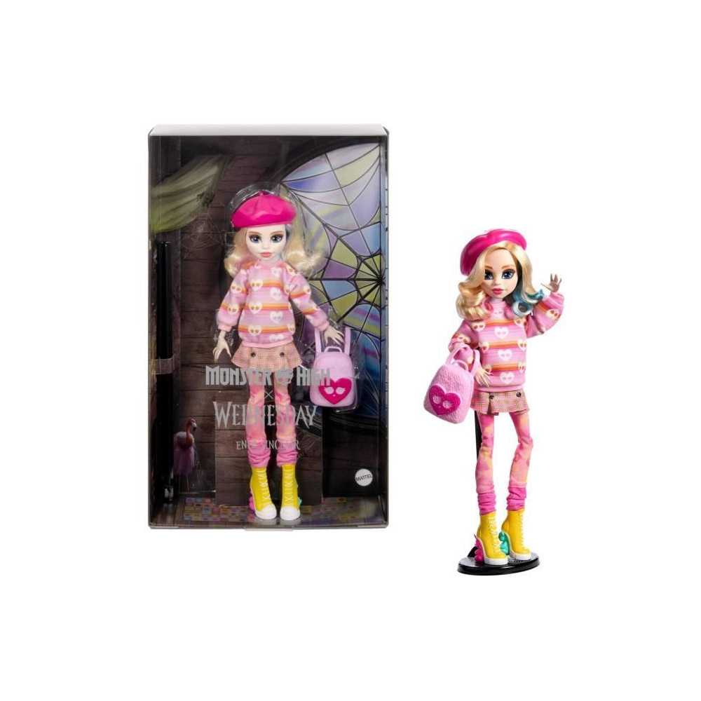 Monster High - Enid Sinclair - Doll in pink outfit with accessories -