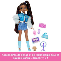 BARBIE Dream Team "Brooklyn" - Doll and 8 accessories - Barbie - HYC22