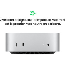 Apple - Mac mini (2024) Apple M4 chip - 24GB RAM - 512GB SSD storage -