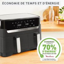 MOULINEX Dual Easy Fry & Grill Friteuse sans huile et gril, Capacité