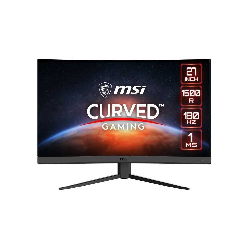 PC Gamer Monitor - MSI - G27C4 E3 - 27 - Rapid VA panel - FHD - 1 ms -