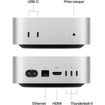 Apple - Mac mini (2024) Apple M4 chip - 16GB RAM - 256GB SSD storage -