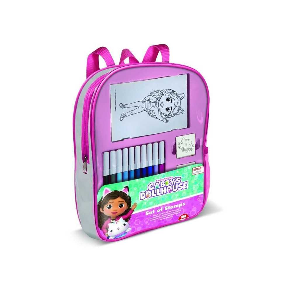 Backpack filled - MULTIPRINT - 24117 - 4 Gabby and the Magic House sta