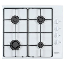 OCEANIC 4-burner table - White enamel gas