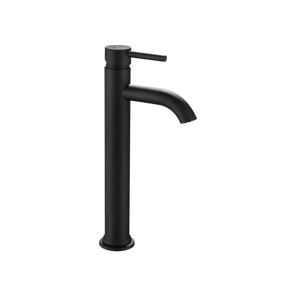 Tall basin mixer ILO Small black