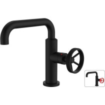 Rousseau Mixer Industrial Lavabo - Mobile - Black beak