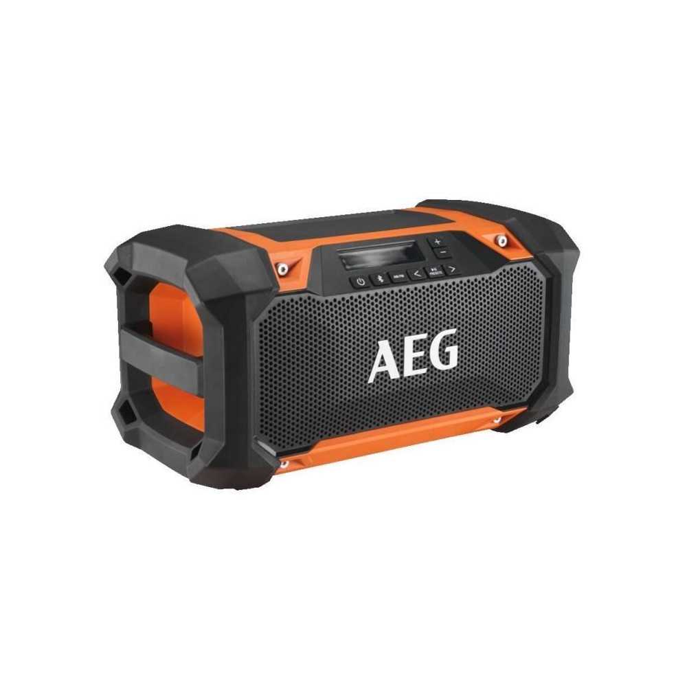 AEG - Radio 18V, connexion bluetooth, connexion jusqu'a 30 metres, 30W