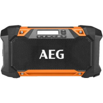 AEG - Radio 18V, connexion bluetooth, connexion jusqu'a 30 metres, 30W