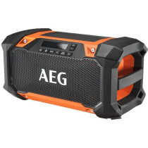 AEG - Radio 18V, connexion bluetooth, connexion jusqu'a 30 metres, 30W