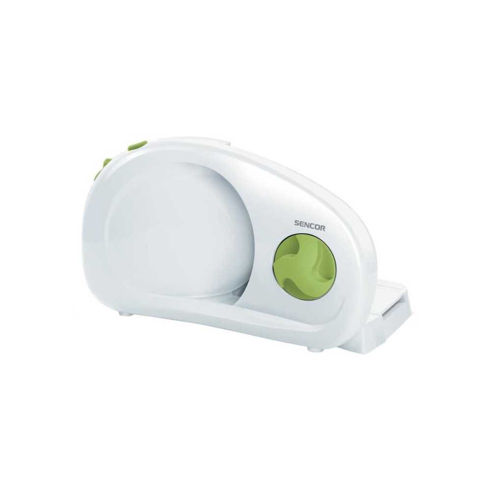 Electric slicer - SENCOR - SFS 1001GR - 100 W - White / Green