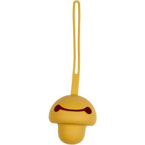 Pacifier holder - THERMOBABY - Silicone - Honey Yellow - Soft and BPA