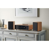 Bluetooth Micro-system - THOMSON - Wood/Black - FM/DAB+/CD/MP3/USB/Ind