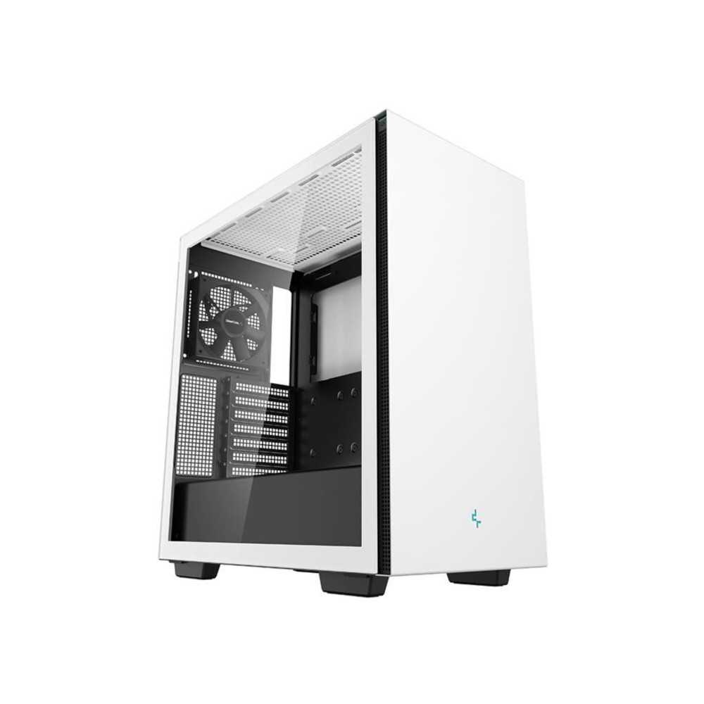 Mid-Tower PC Case without PSU - DEEPCOOL CH510 (White) - E-ATX/ATX/Mic