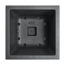 Elho Vivo Next Square 40 Flower box - Black - Ø 39 x H 38 cm - indoor