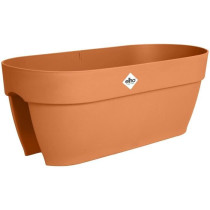 Flower pot - ELHO - Vibia Campana Flower Bridge 60 - Brown - L 26 x B