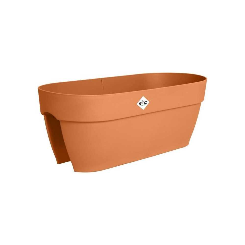 Flower pot - ELHO - Vibia Campana Flower Bridge 60 - Brown - L 26 x B