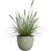 Pot de fleurs - ELHO - Sereh Rond 30 - Vert - L 30 x B 29.5 x H 25 cm