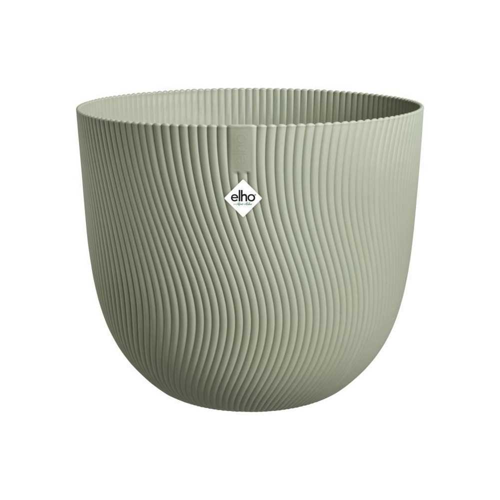 Flower pot - ELHO - Sereh Rond 40 - Green - Ø 39 x H 33 cm - 100% rec