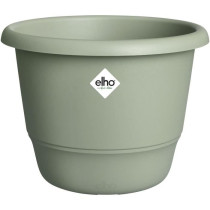 Pot de fleurs - ELHO - Amiga Rond 40 - Vert - Ø 39 x H 29 cm - Extér