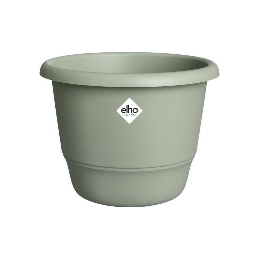 Pot de fleurs - ELHO - Amiga Rond 40 - Vert - Ø 39 x H 29 cm - Extér