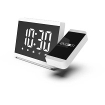 Projector alarm clock - EVOOM - EV304588 - White - FM radio - 2 alarms