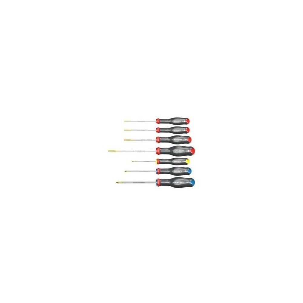 Set of 7 PROTWIST screwdrivers - FACOM - AT.7PB