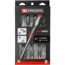 Set of 7 PROTWIST screwdrivers - FACOM - AT.7PB